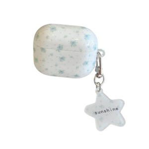 Blue Mini Floral AirPods 4 Case