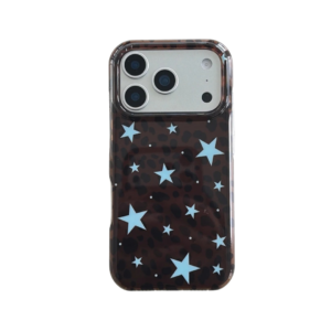 Blue Star Night Leopard iPhone 17 Case
