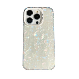 Iridescent Pearl Shell iPhone 17 Case