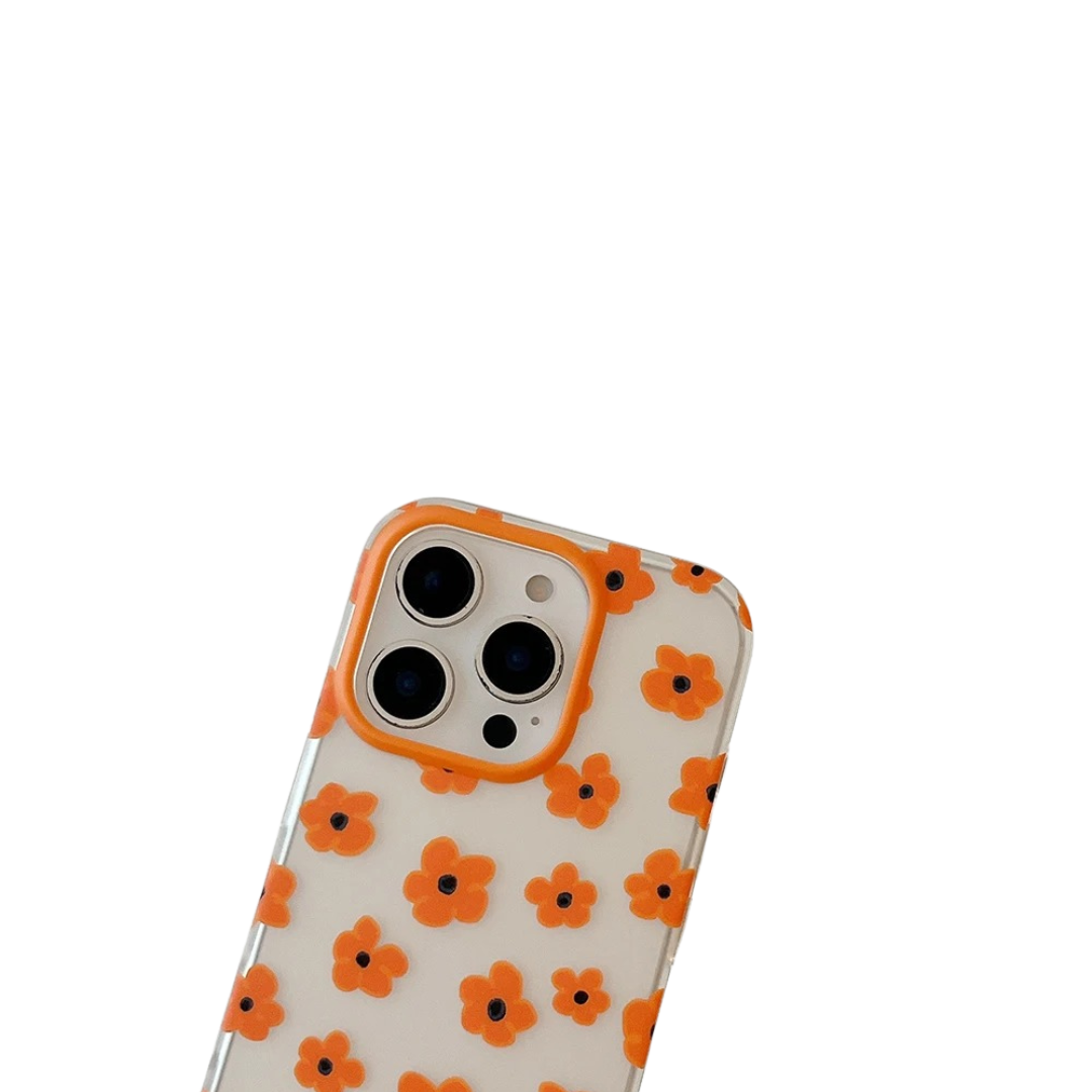 Orange Daisy Bloom iPhone 16 pro max Case Orange Daisy Bloom iPhone 16 pro max Case