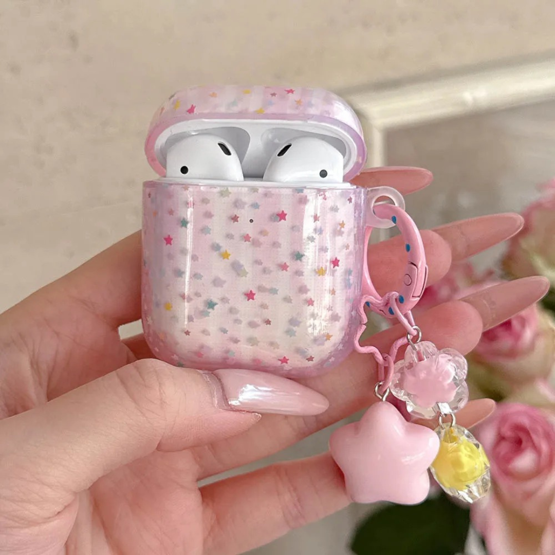 Pink Stardust AirPods 2 Case Pink Stardust AirPods 2 Case