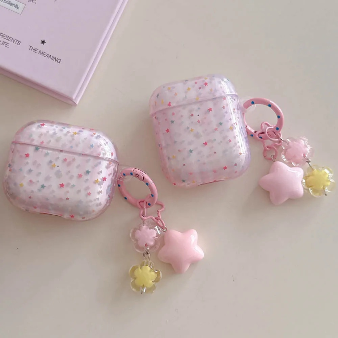 Pink Stardust AirPods 4 Case Pink Stardust AirPods 4 Case