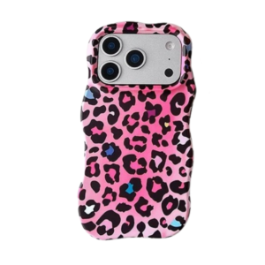 Wild Leopard Squishy Grip iPhone 15 Case